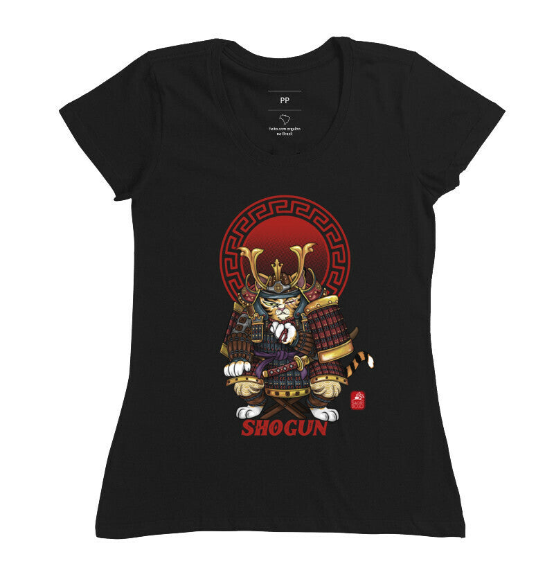 Camiseta Shogun neko Algodão Premium