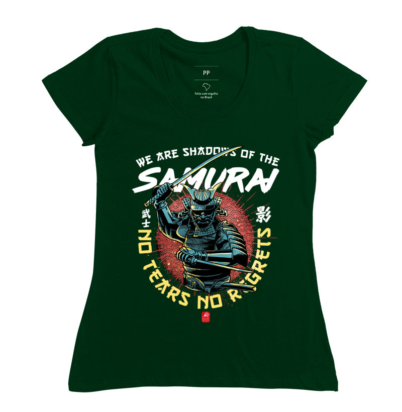 Camiseta Shadows of the Samurai Algodão Premium