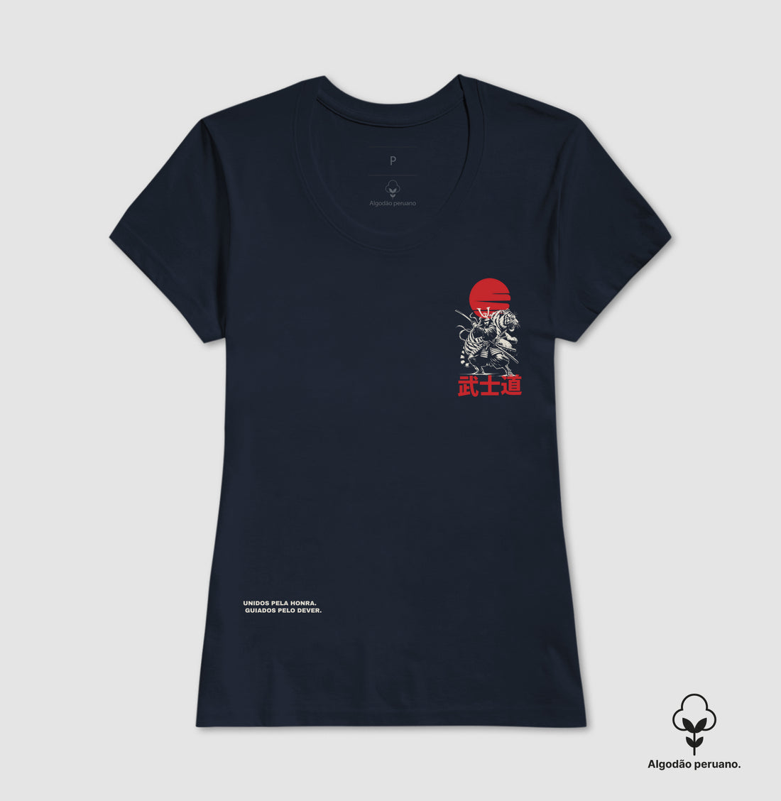 Camiseta Bushido Legacy MINIMAL Algodão PERUANO