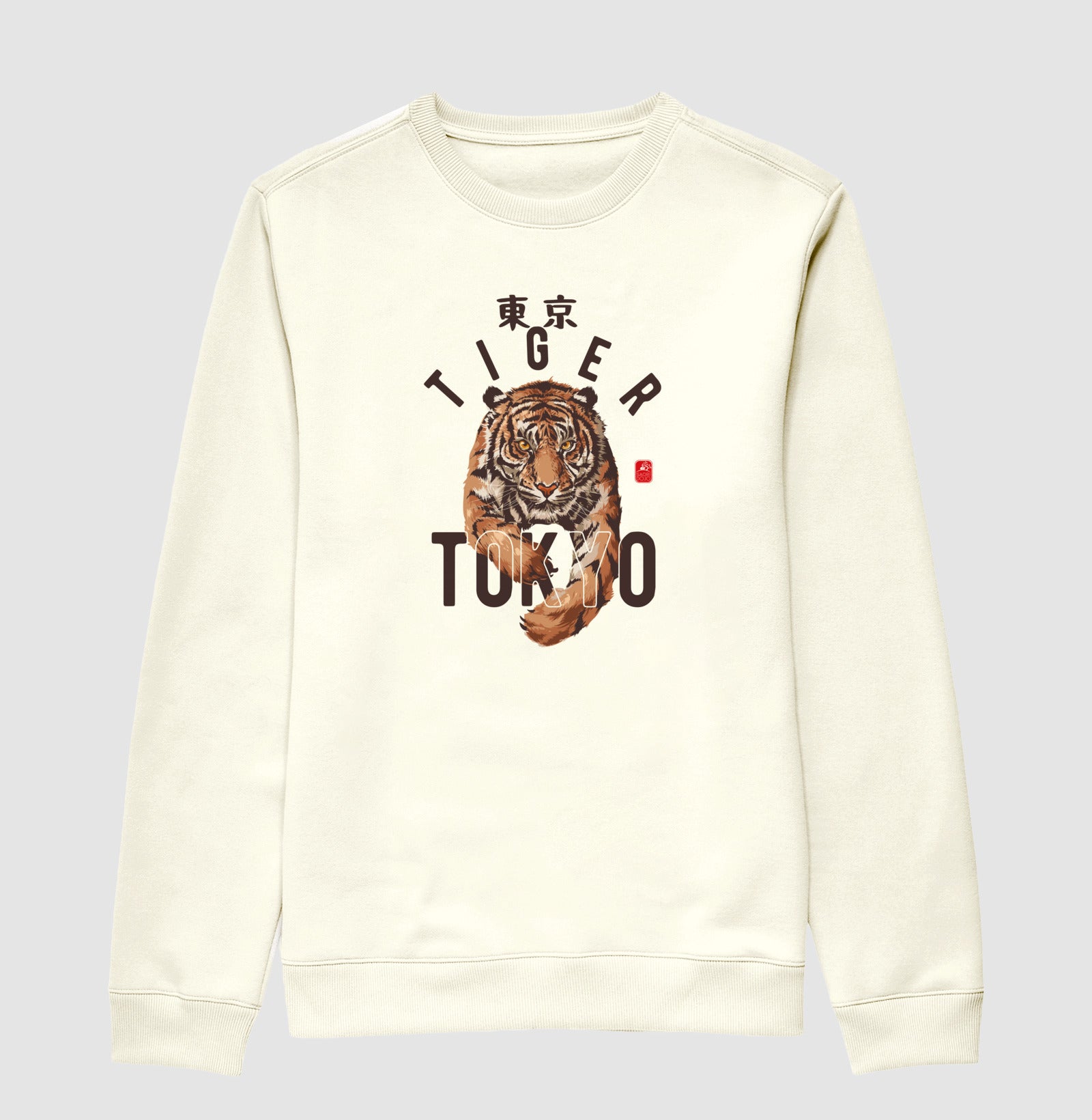 Moletom tiger tokyo Algodão Premium