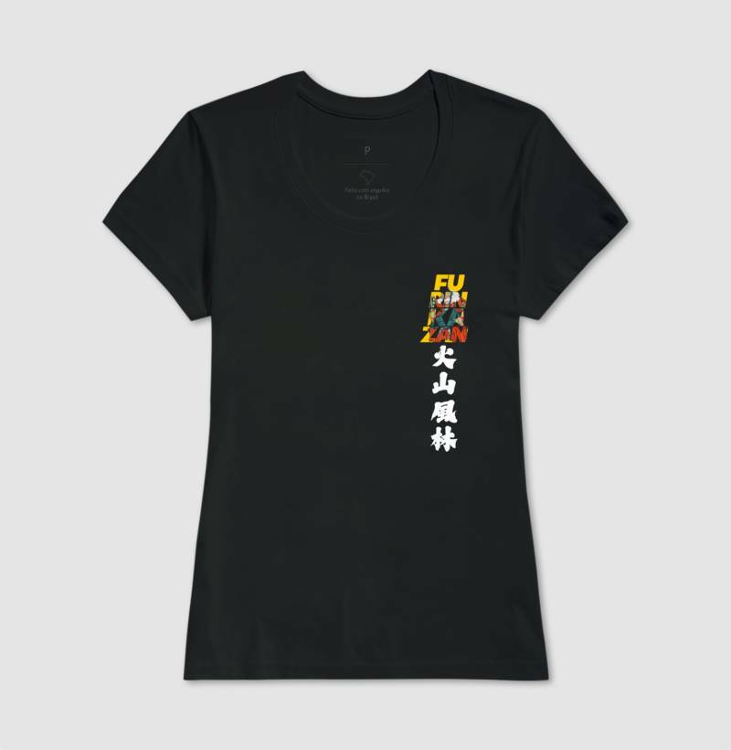 Camiseta FURINKAZAN minimal Algodão Premium