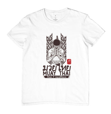 Camiseta Muay Thai Prayer Algodão Premium