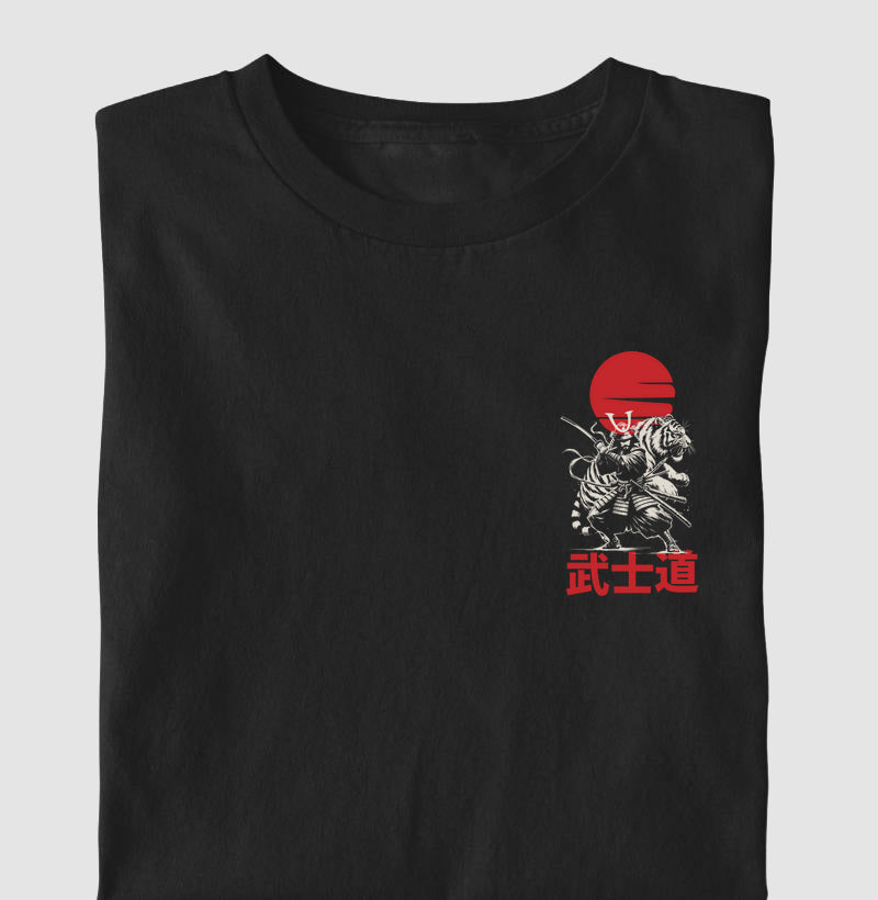 Camiseta Bushido Legacy MINIMAL Algodão Premium