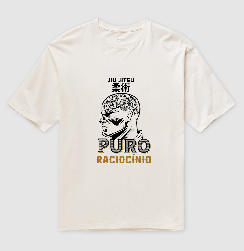 Camiseta OVERSIZED Puro raciocínio