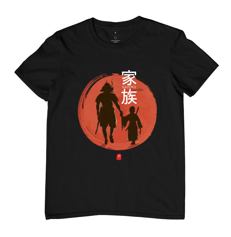 Camiseta Kazoku - Família Algodão Premium