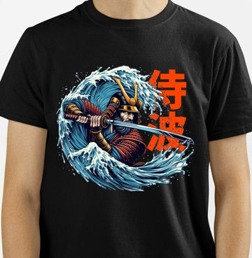 Camiseta Samurai Wave Algodão Premium