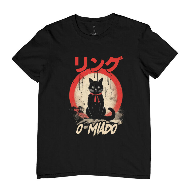 Camiseta Ringu - O Miado Algodão Premium