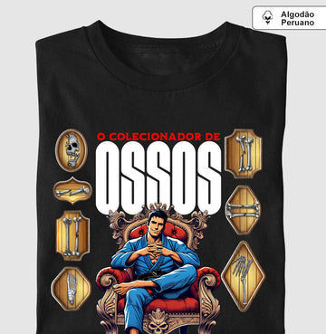 Camiseta O Colecionador de Ossos Algodão PERUANO