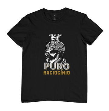 Camiseta Puro raciocínio Algodão Premium