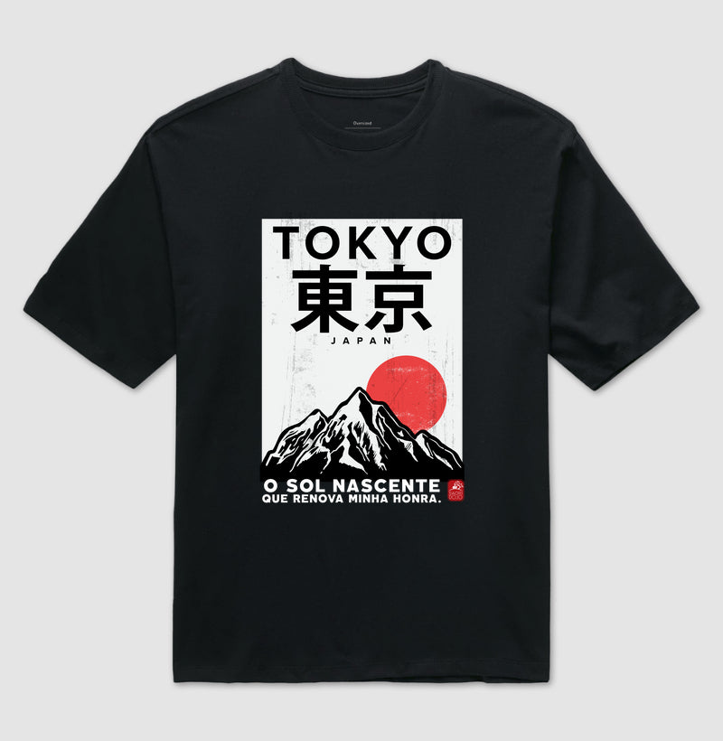 Camiseta OVERSIZED tokyo sol nascente