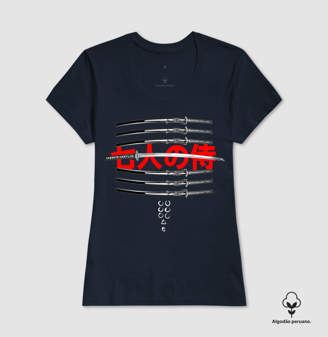 Camiseta Seven Katana Algodão PERUANO