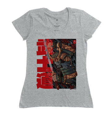 Camiseta Bushido Samurai NEO Algodão Premium