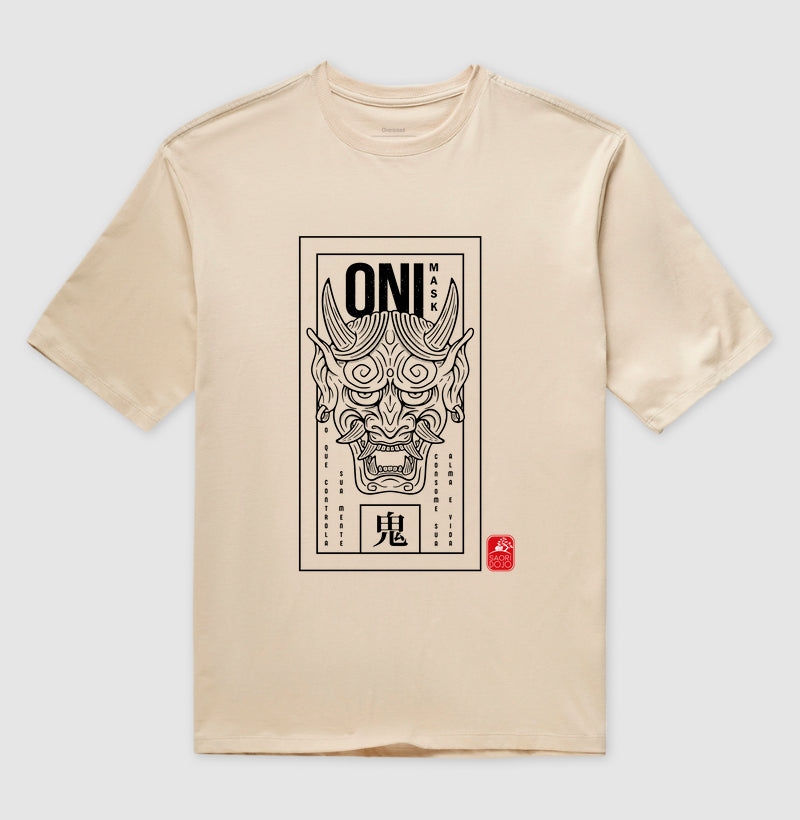 Camiseta OVERSIZED Oni Mask