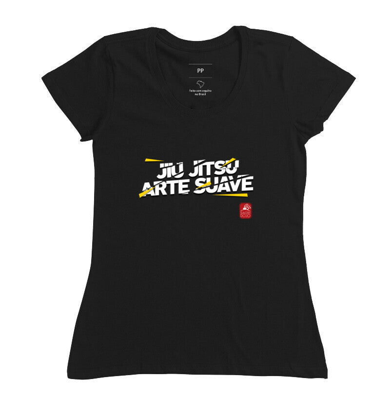 Camiseta Jiu Jitsu Arte Suave Algodão Premium