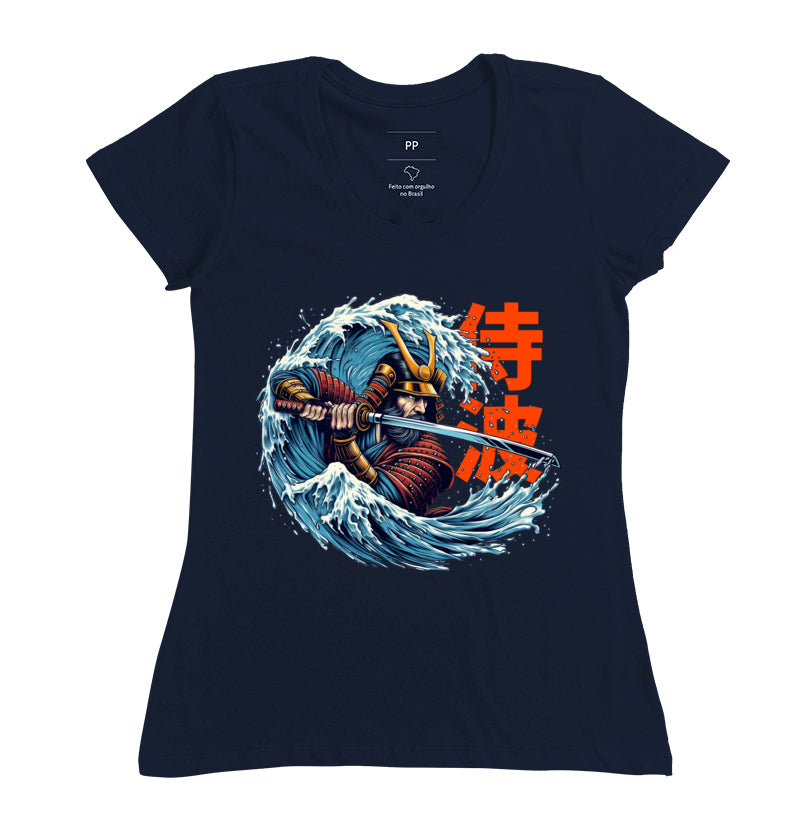 Camiseta Samurai Wave Algodão Premium