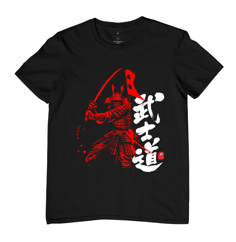 Camiseta Samurai blood  Algodão Premium