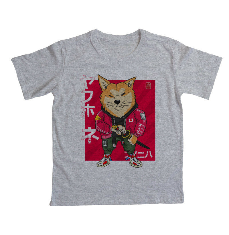 Camiseta Akita Samurai Algodão Premium