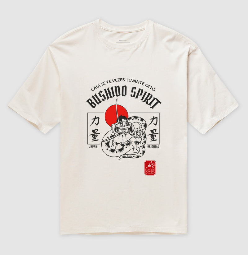 Camiseta OVERSIZED Bushido Spirit