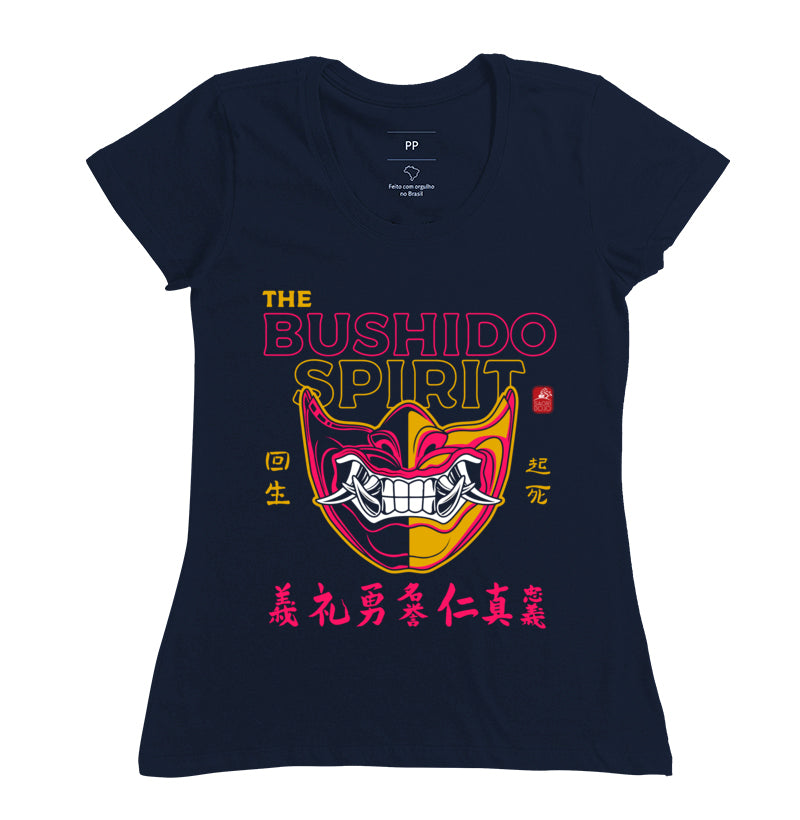 Camiseta bushido spirit Algodão Premium