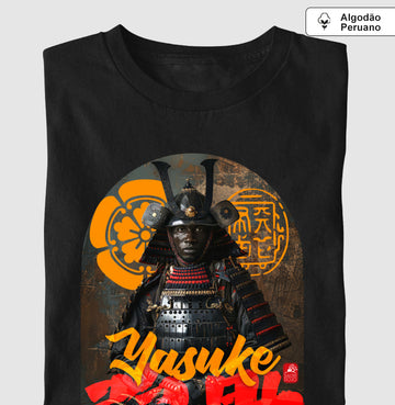 Camiseta Yasuke Samurai Algodão PERUANO