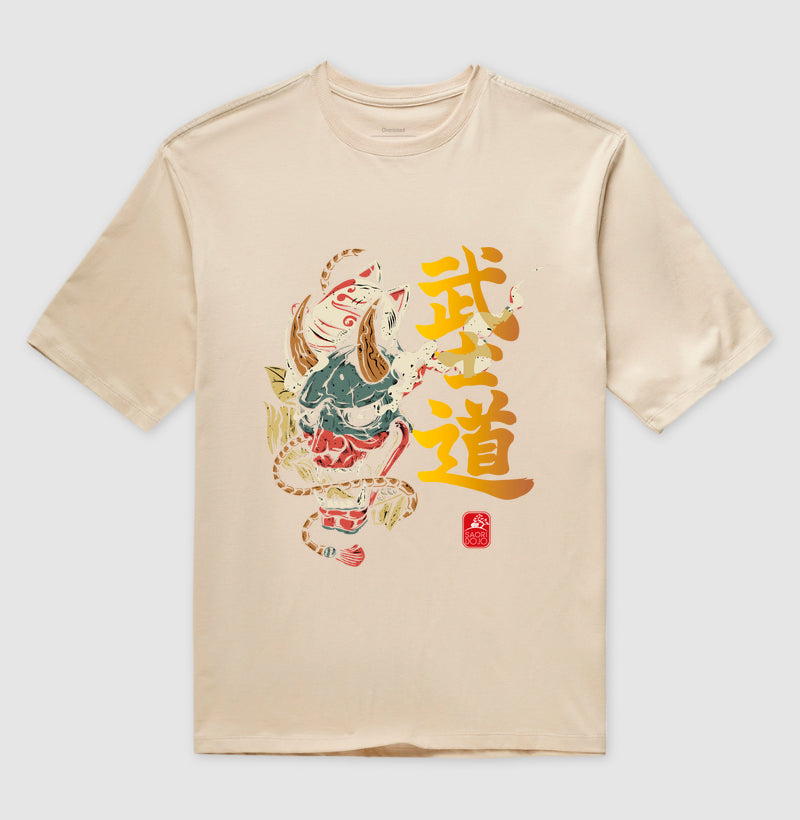 Camiseta OVERSIZED Bushido hannya