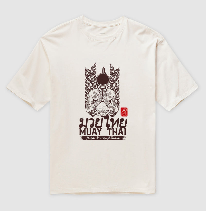 Camiseta OVERSIZED Muay Thay Prayer