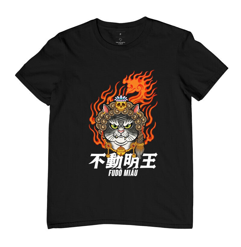 Camiseta FUDŌ MIĀU Algodão Premium