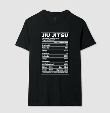 Camiseta Informação Jiu Jitsu Algodão premium