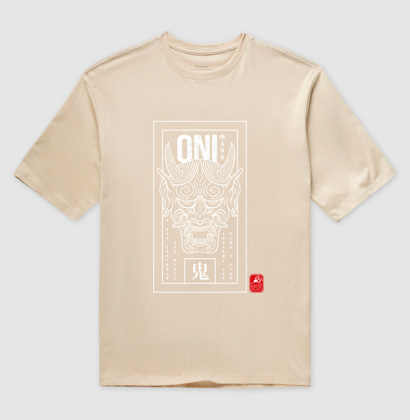 Camiseta OVERSIZED Oni Maskpreta