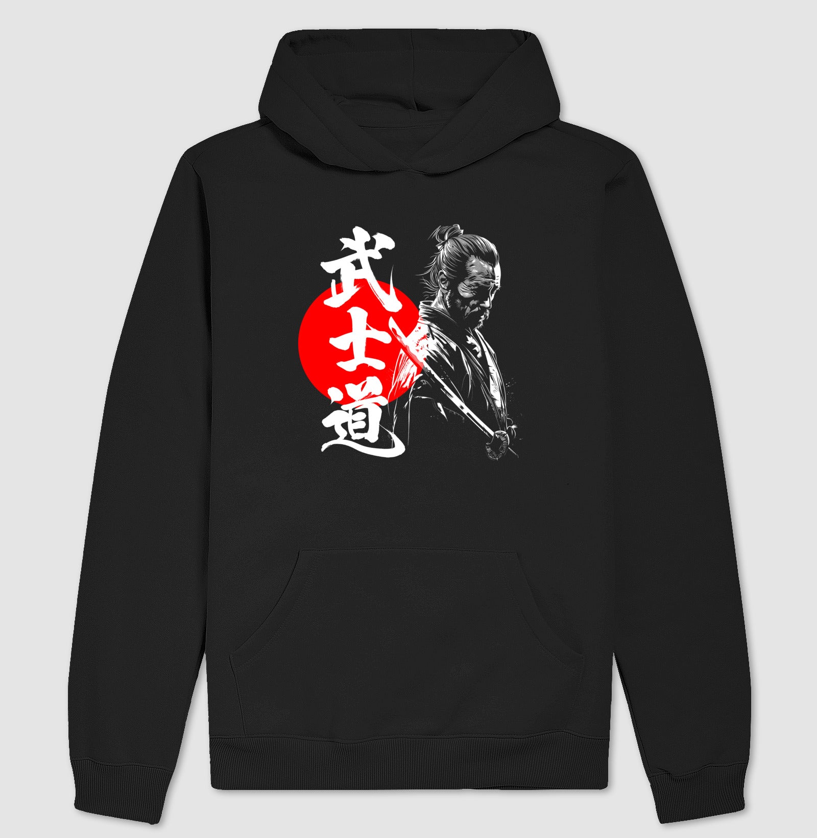 Moletom hoodie Old Ways Bushido Algodão Premium