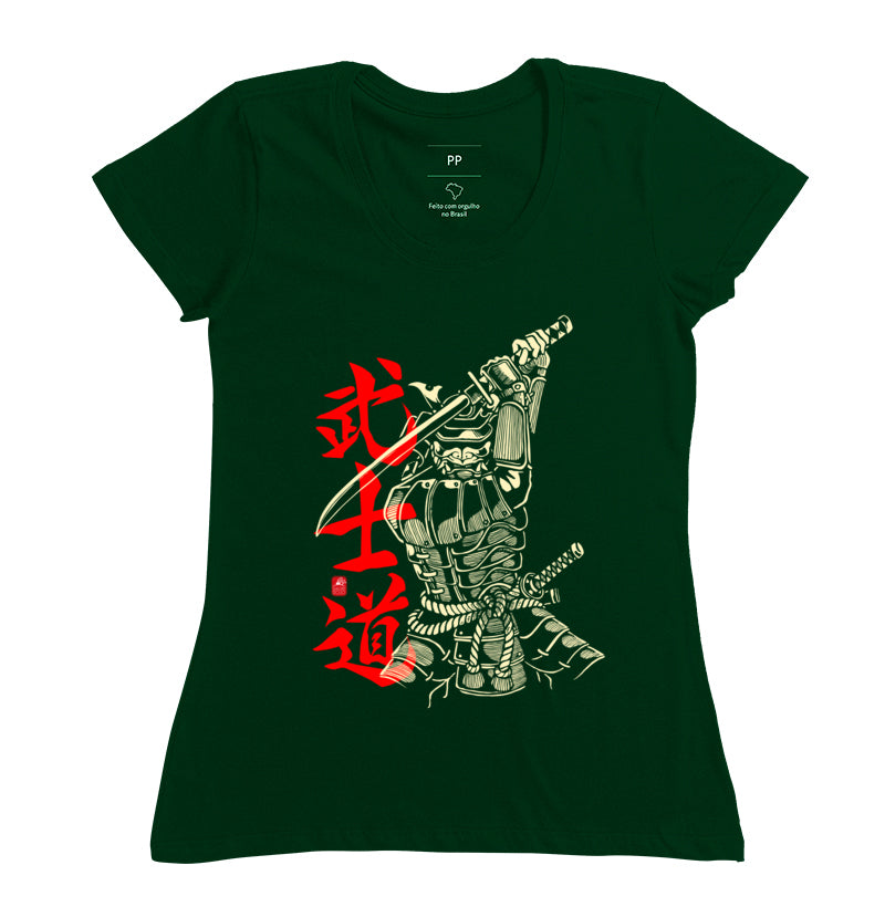 Camiseta Bushido Ronin Algodão Premium