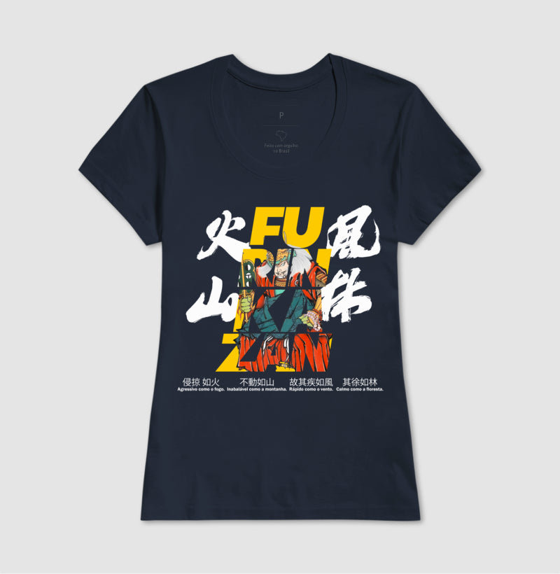 Camiseta FURINKAZAN Algodão Premium