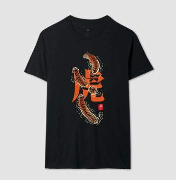 Camiseta Tiger River algodão premium