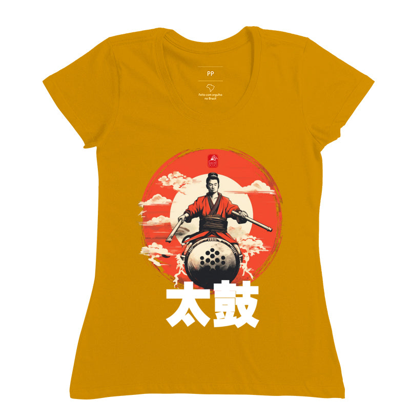 Camiseta Taiko Algodão Premium