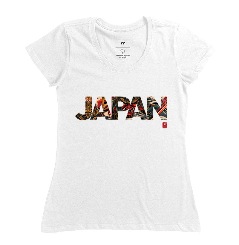 Camiseta japan oni Algodão Premium