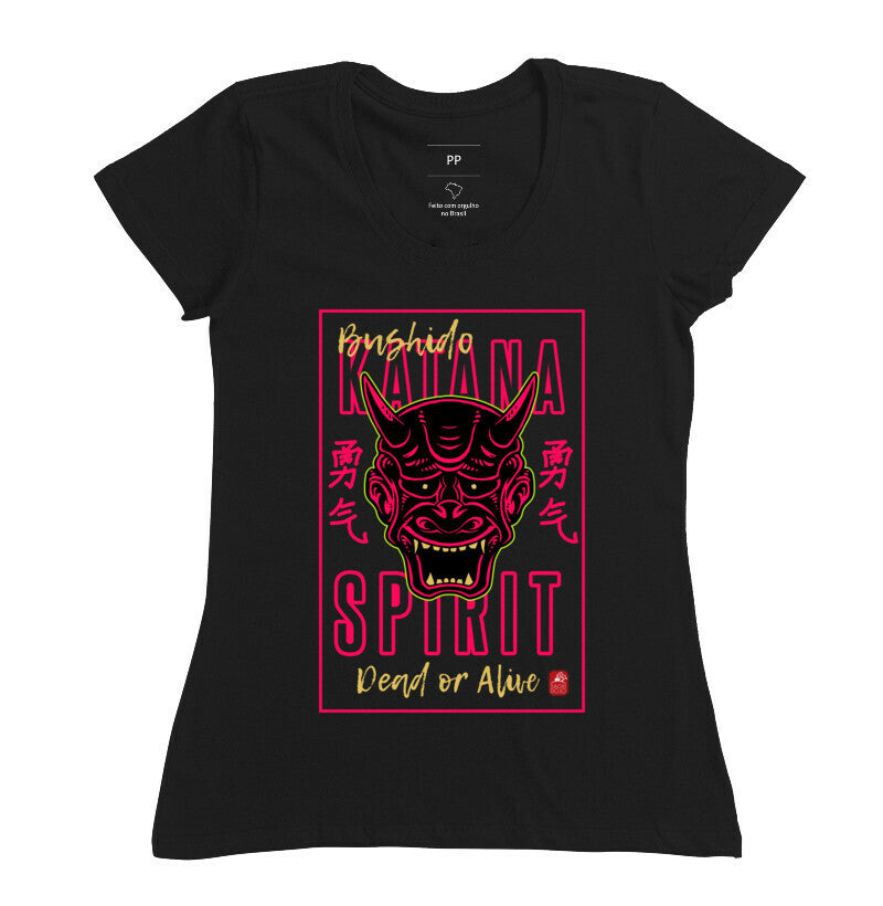 Camiseta katana spirit Algodão Premium