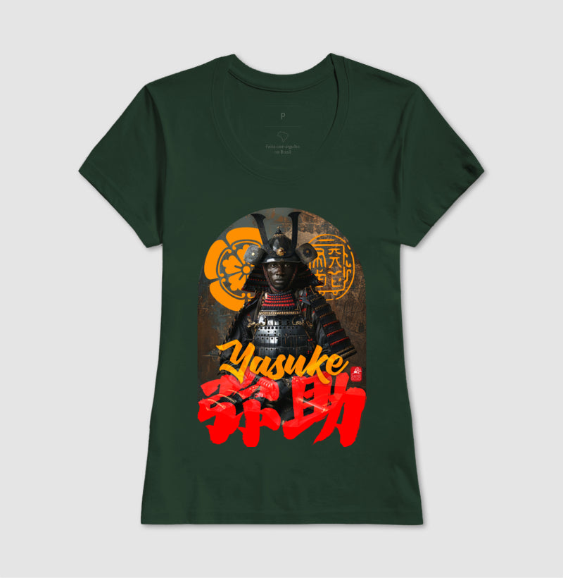 Camiseta Yasuke Samurai Algodão Premium