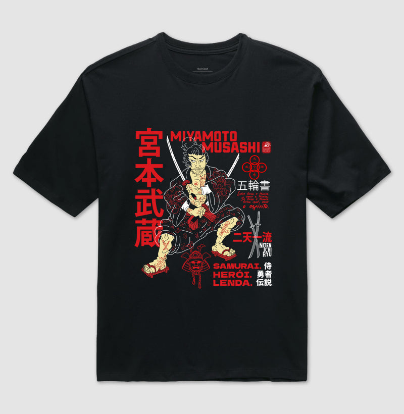 Camiseta OVERSIZED Miyamoto Musashi