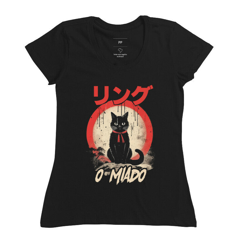 Camiseta Ringu - O Miado Algodão Premium