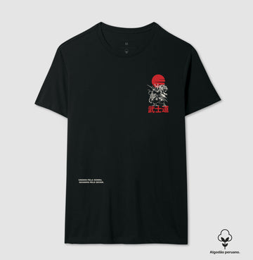 Camiseta Bushido Legacy MINIMAL Algodão PERUANO