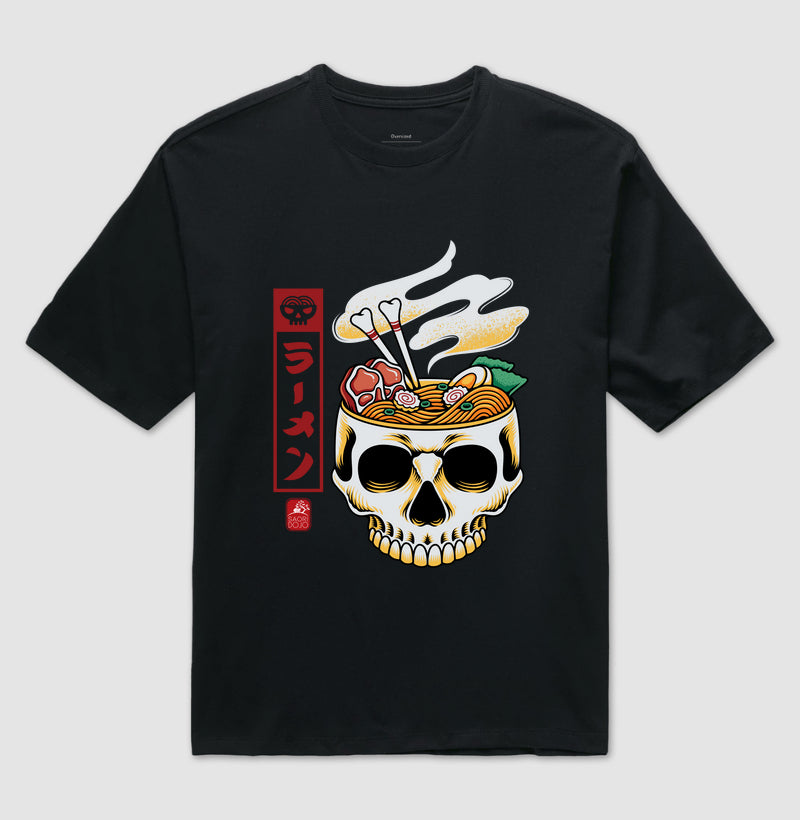 Camiseta OVERSIZED skull lamen