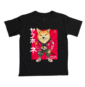 Camiseta Akita Samurai Algodão Premium