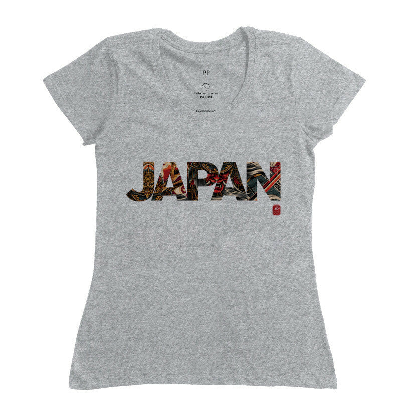 Camiseta japan oni Algodão Premium