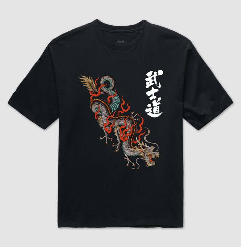 dragão bushido OVERSIZED