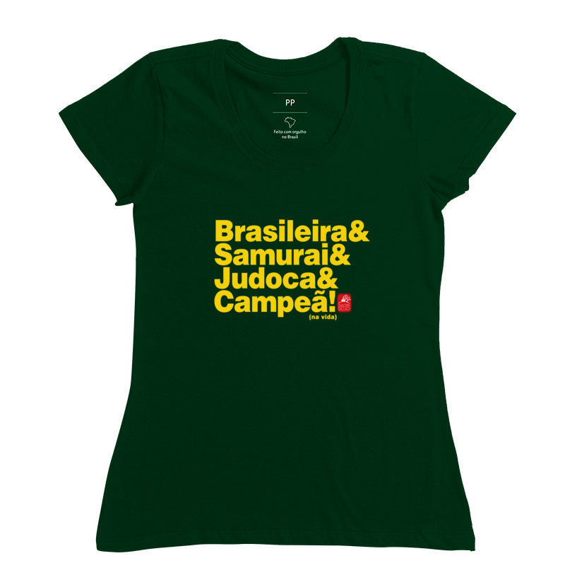 Camiseta brasileiro judoca Algodão Premium