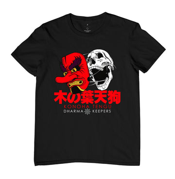 Camiseta Konoha Tengu Algodão Premium