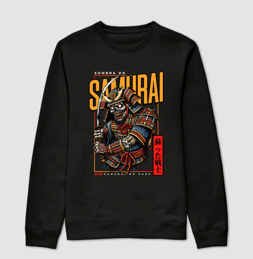 Moletom Sombra do Samurai Algodão Premium