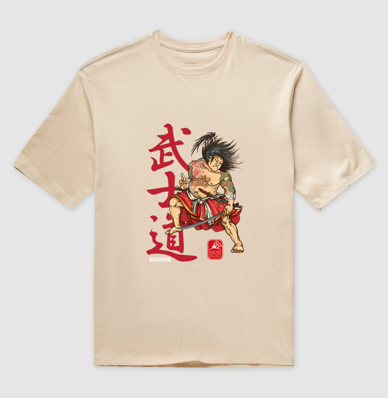 Camiseta OVERSIZED Samurai Bushido