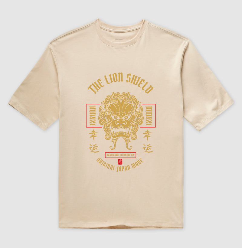 Camiseta OVERSIZED lion shield