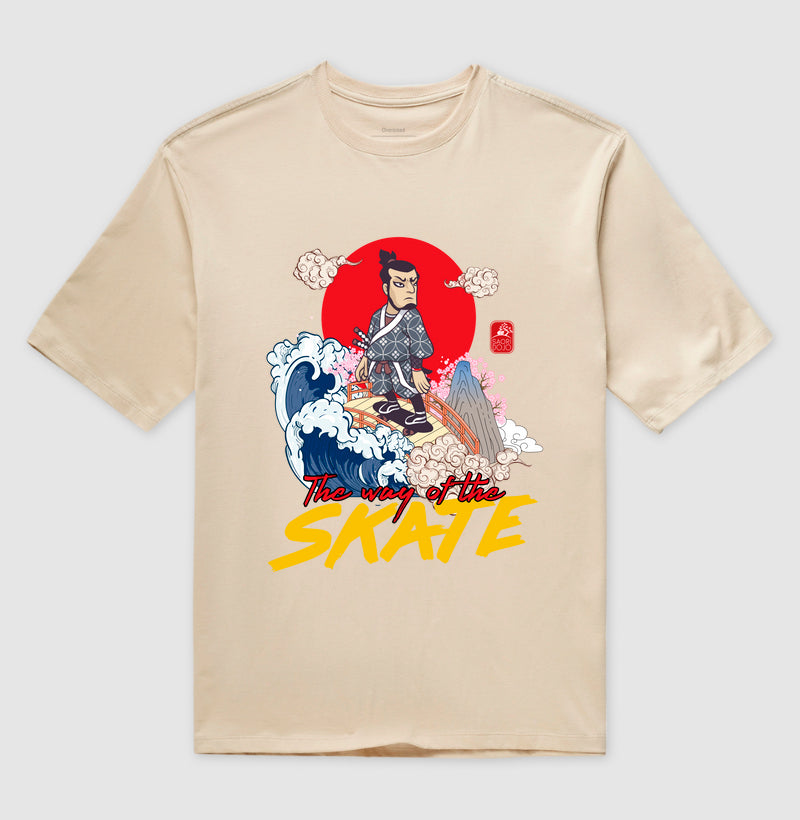 Camiseta OVERSIZED The Way of the Skate